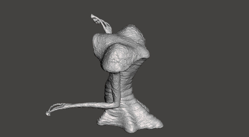 WAR OF THE WORLDS Alien statuine from the 1953 classic movie 3D print model_2