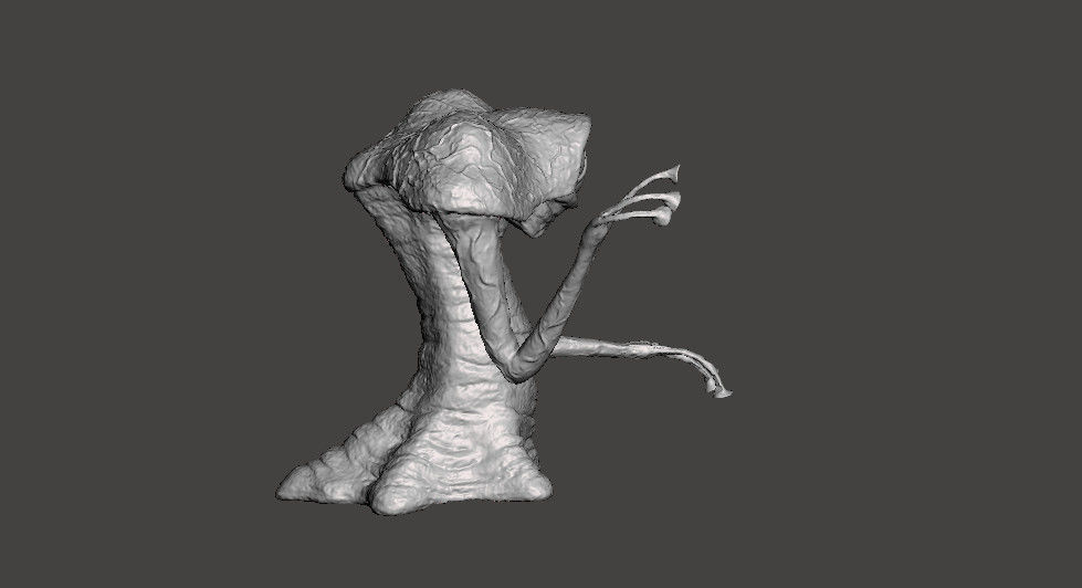 WAR OF THE WORLDS Alien statuine from the 1953 classic movie 3D print model_1