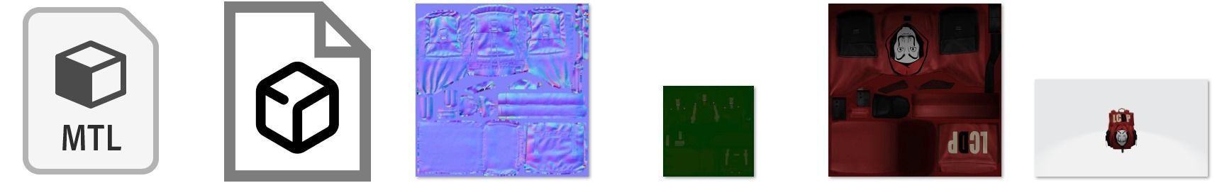 Bag 3x Backpack Jumpsuit  3D model_12