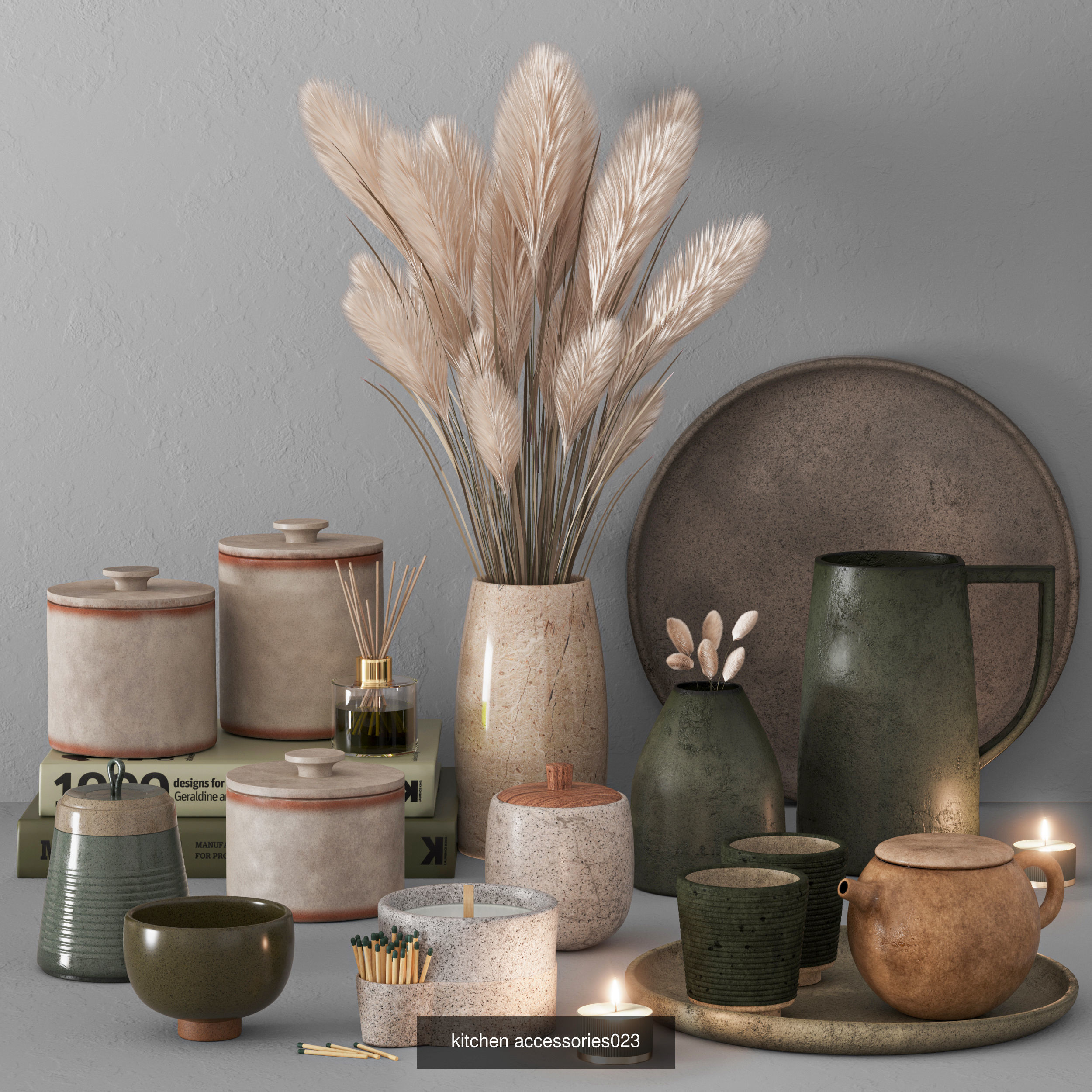 5 kitchen accessories vol5 3D Model Collection_3