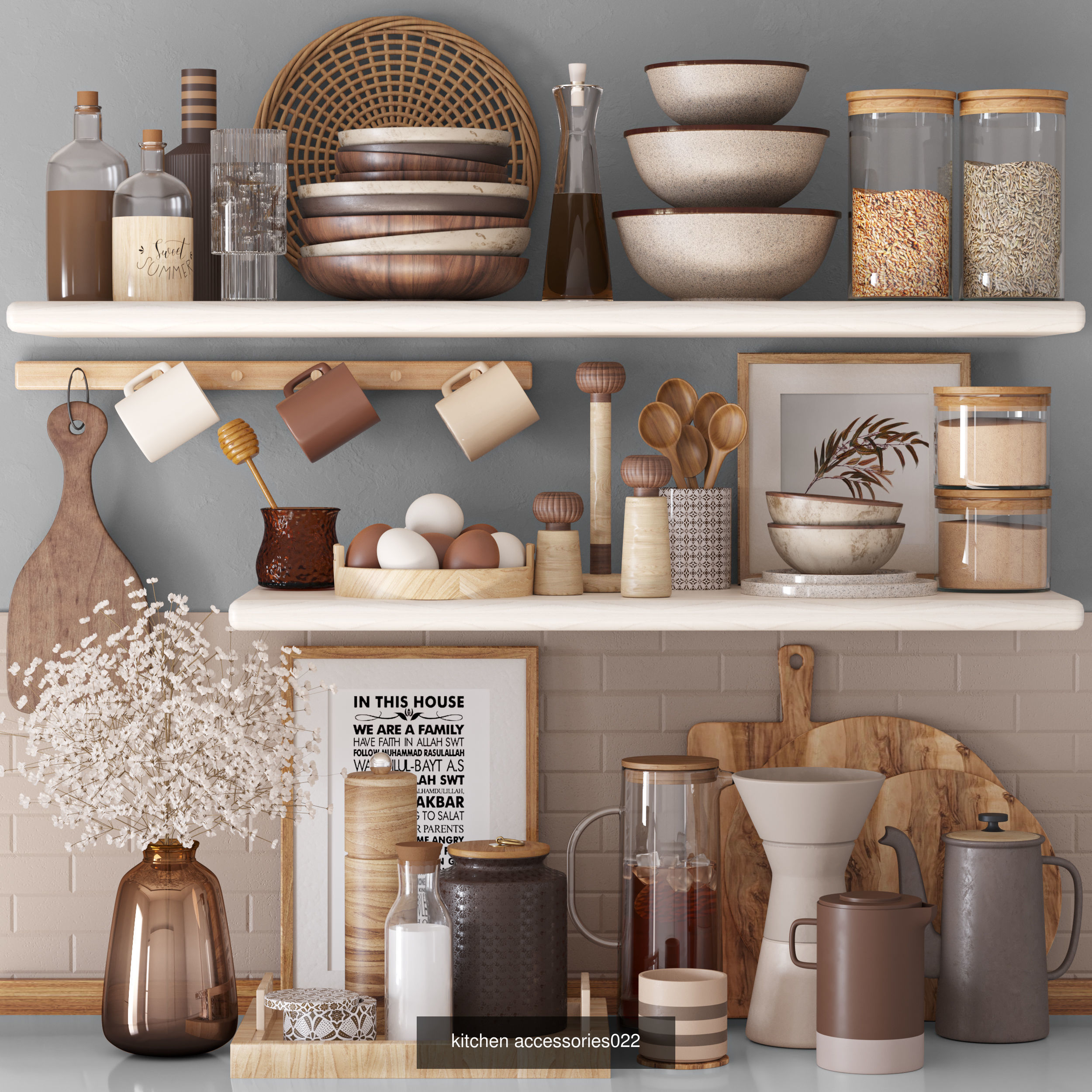 5 kitchen accessories vol5 3D Model Collection_2