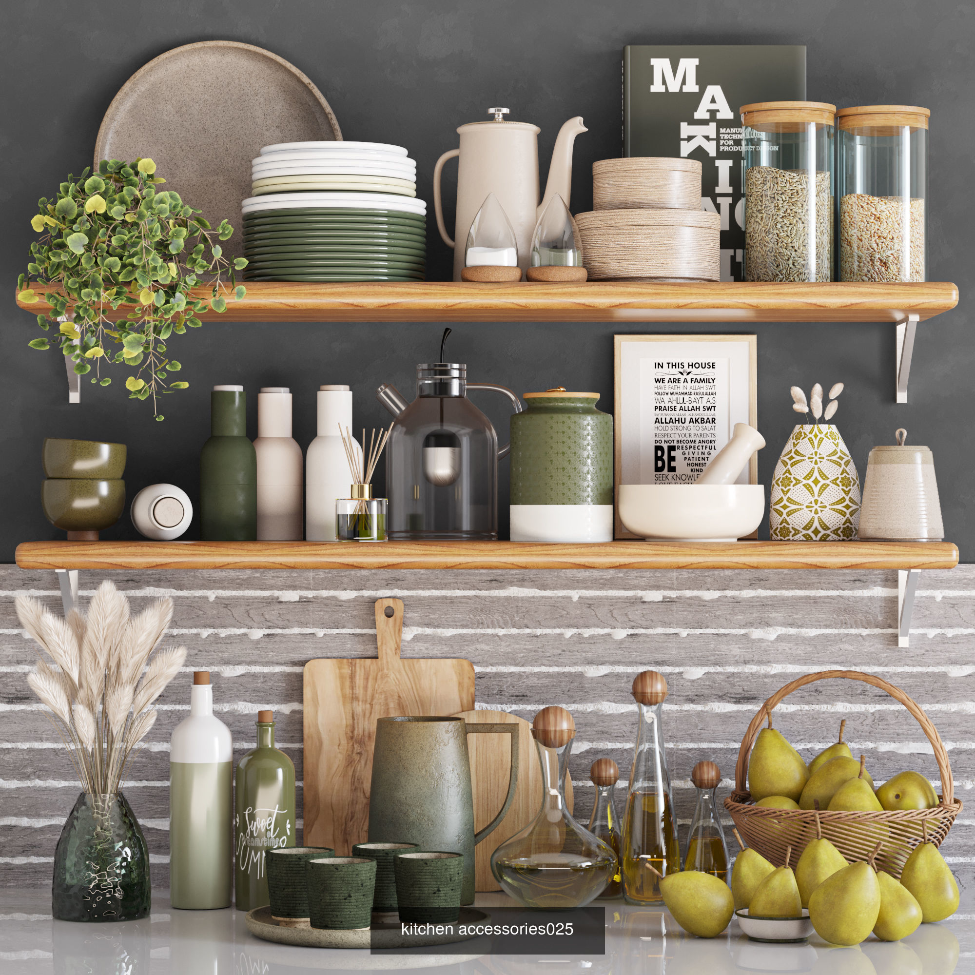 5 kitchen accessories vol5 3D Model Collection_5