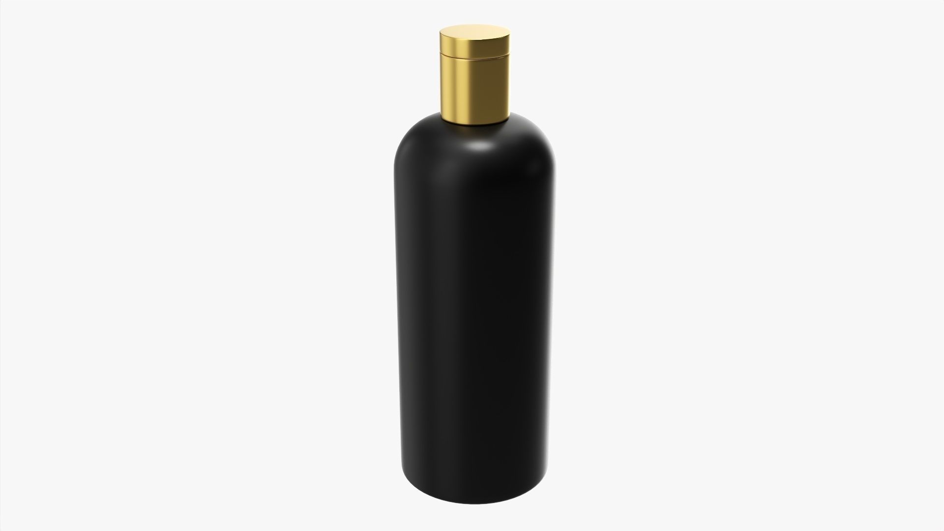 Cosmetics bottle mockup 01 3D model_1