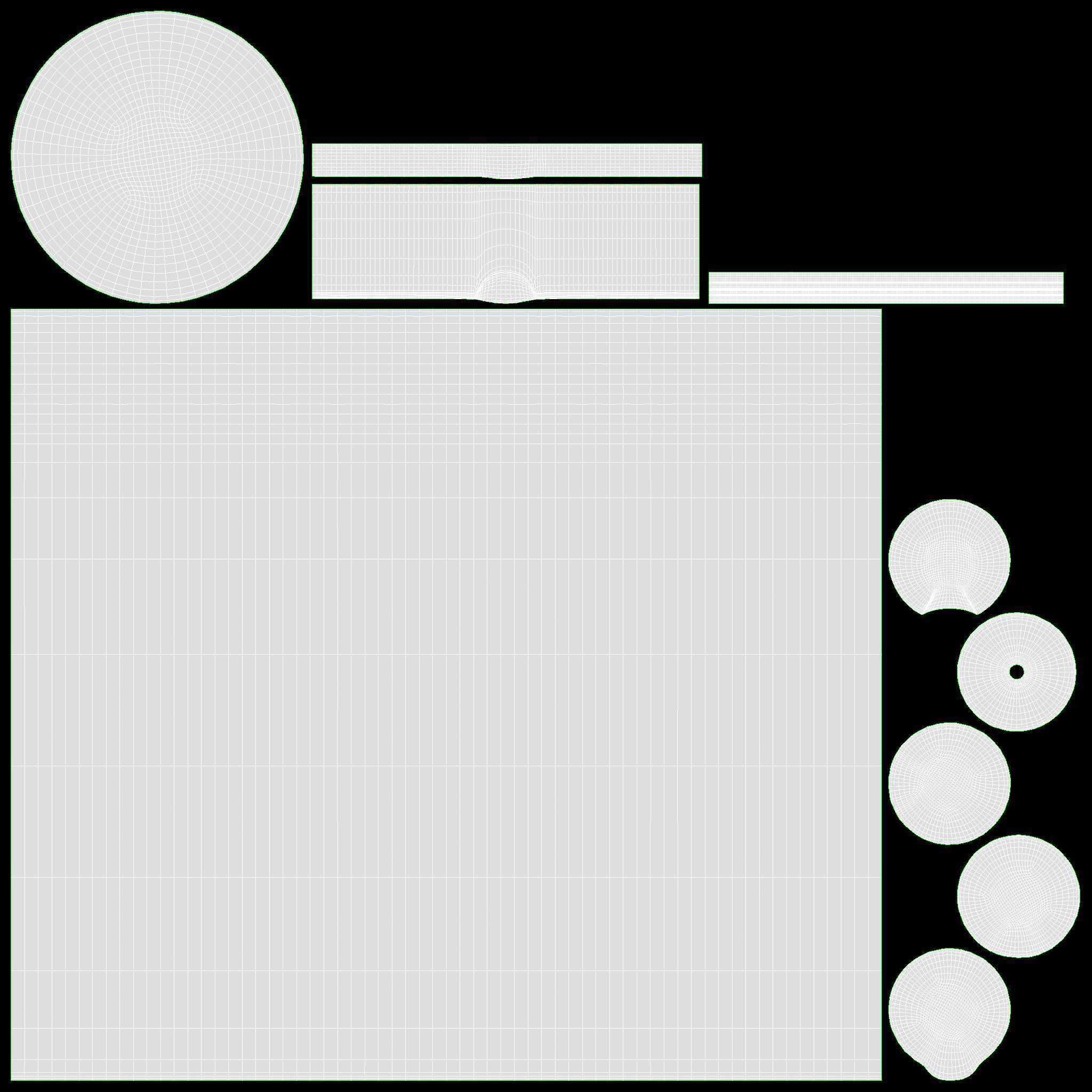 Cosmetics bottle mockup 01 3D model_7