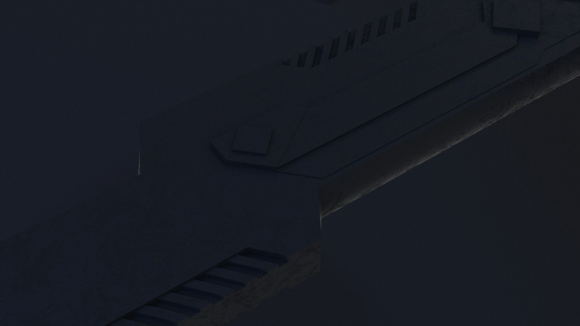 Viking axe Low-poly 3D model_7