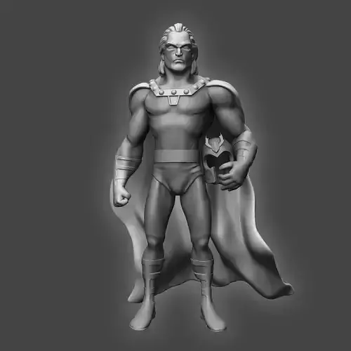 Magneto Stylised 3D print model