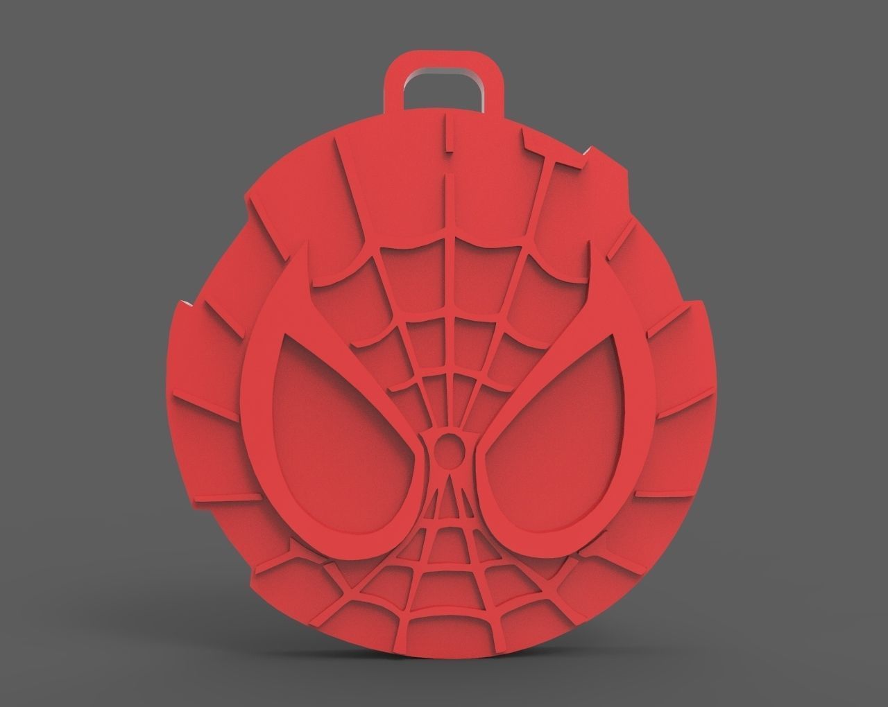SpiderMan Keychain 3D Printable 3D model 3D printable | CGTrader
