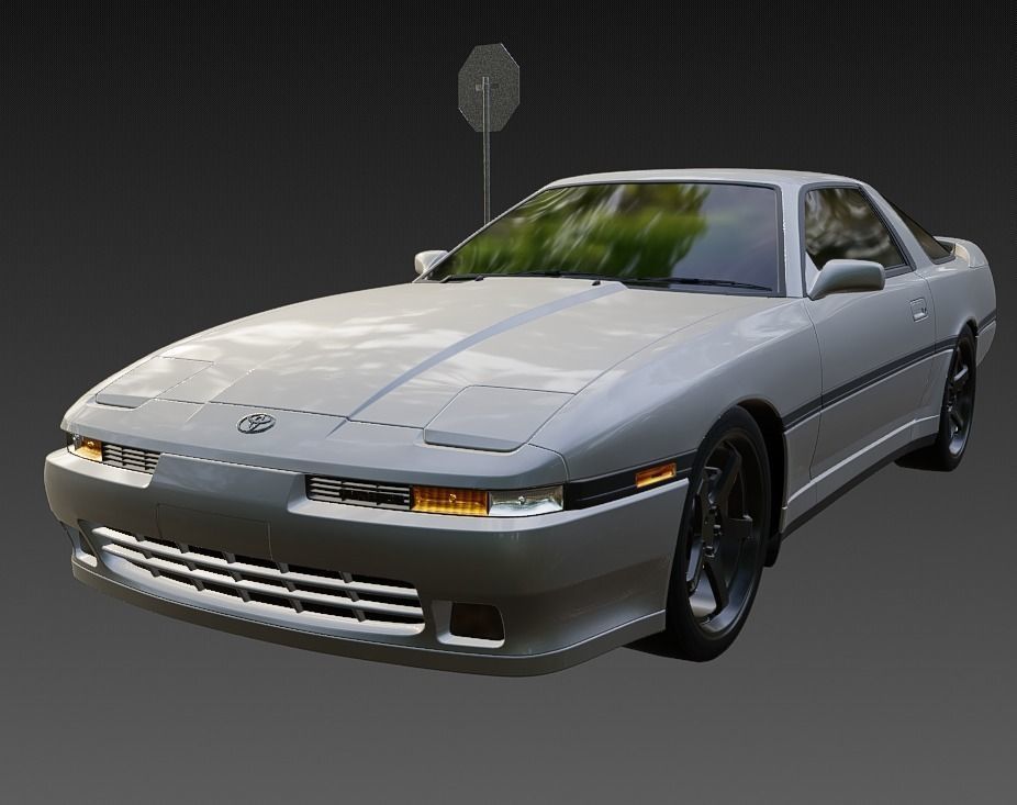 NY CITY  Low-poly 3D model_9