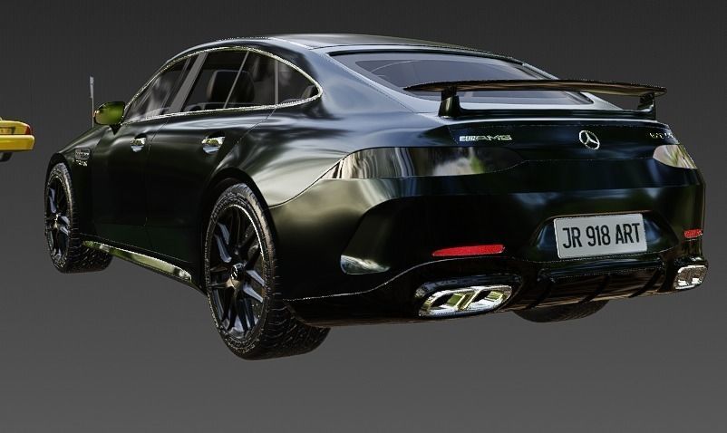 NY CITY  Low-poly 3D model_12