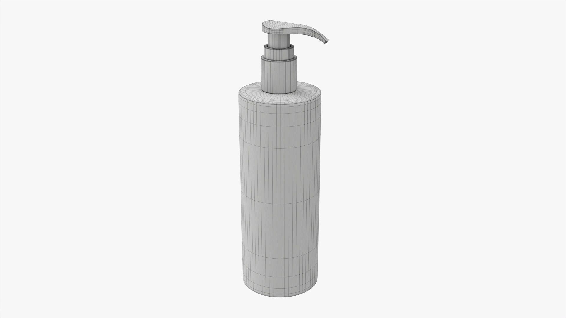 Cosmetics bottle mockup 02 3D model_5