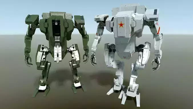 Animated mecha