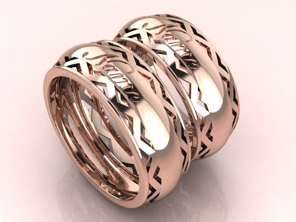 ring set 18 collection1 3D print model_10
