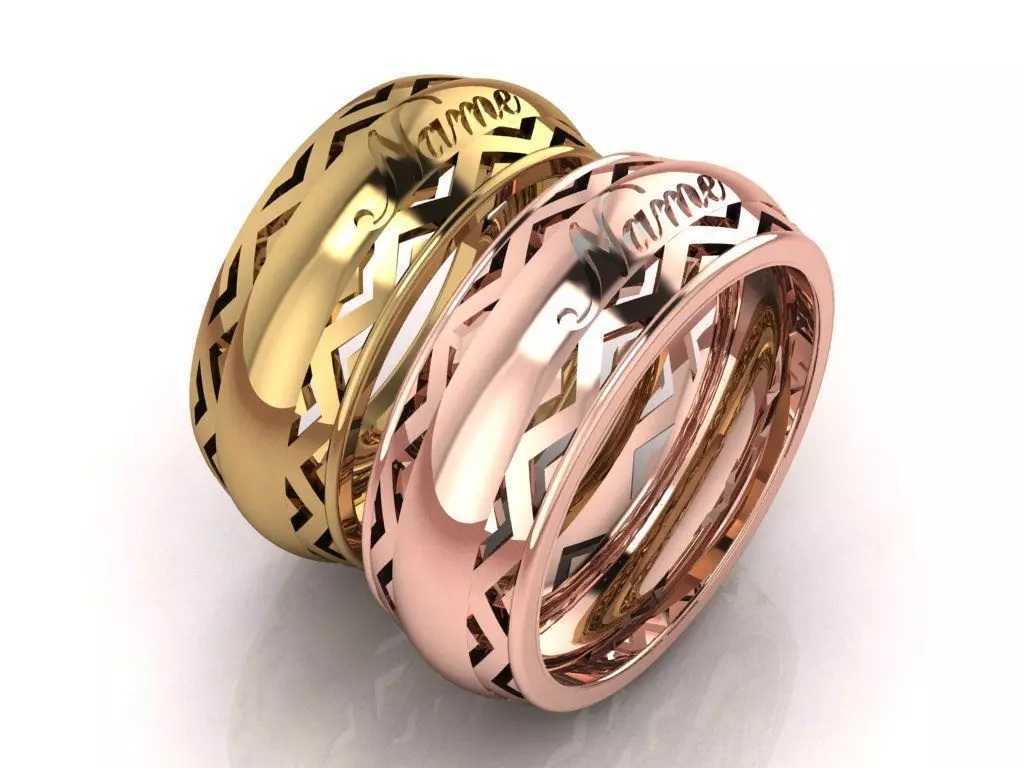 ring set 18 collection1 3D print model_0