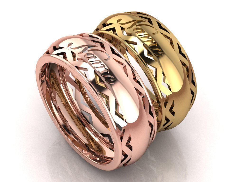 ring set 18 collection1 3D print model_9
