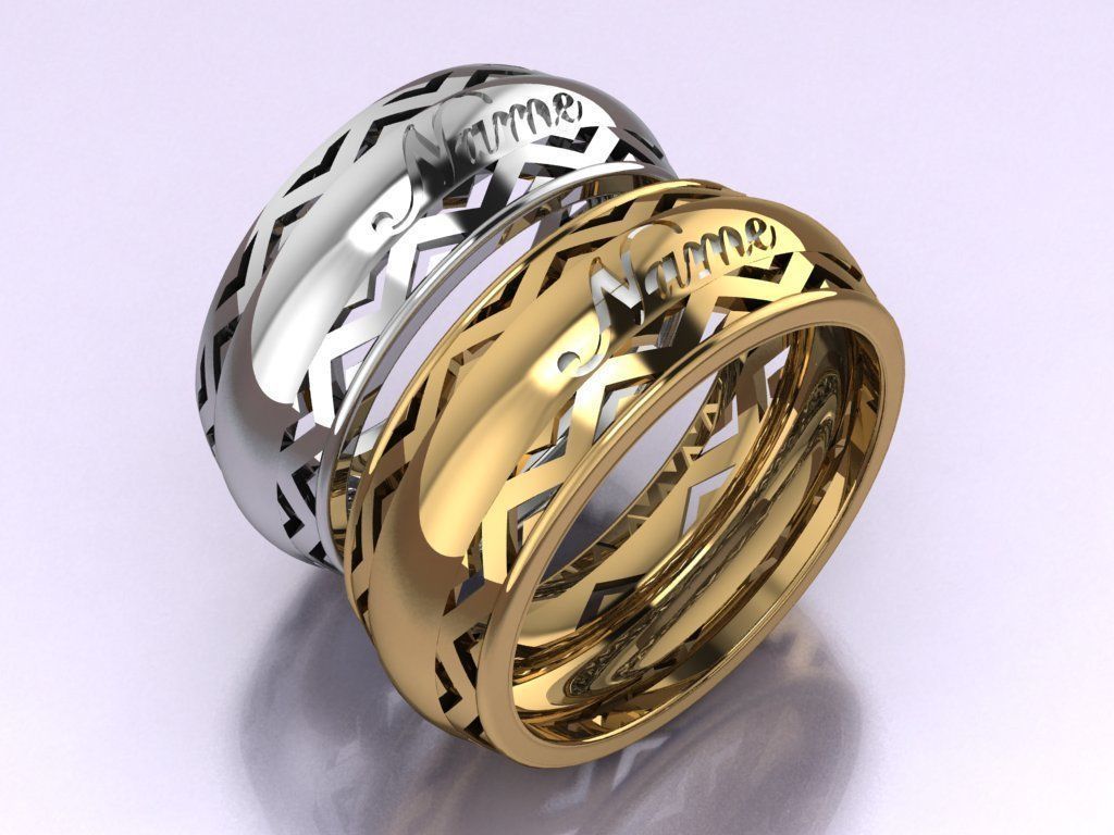 ring set 18 collection1 3D print model_29