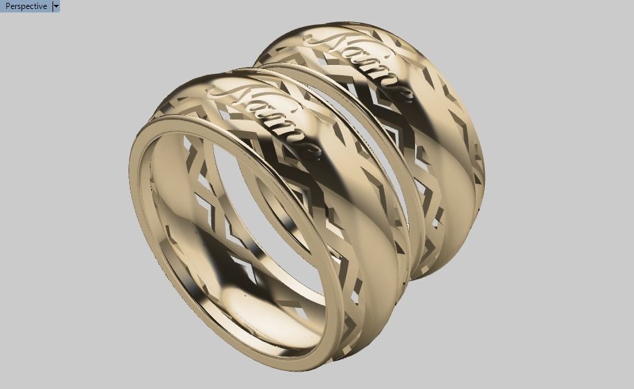 ring set 18 collection1 3D print model_23
