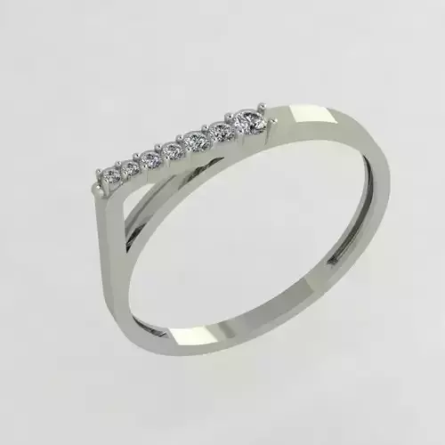 modern minimalistic ring