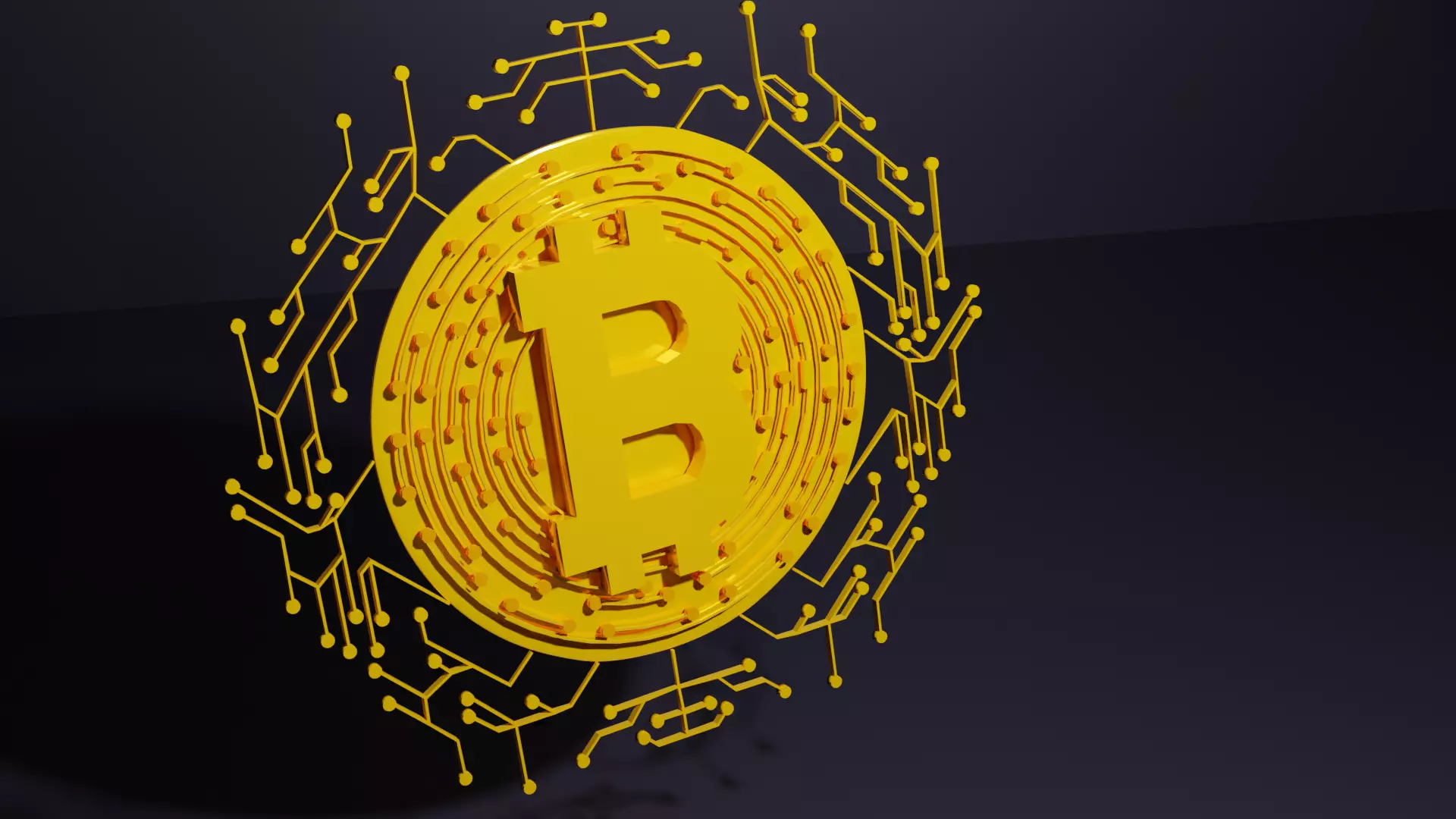 Bitcoin model 3D model