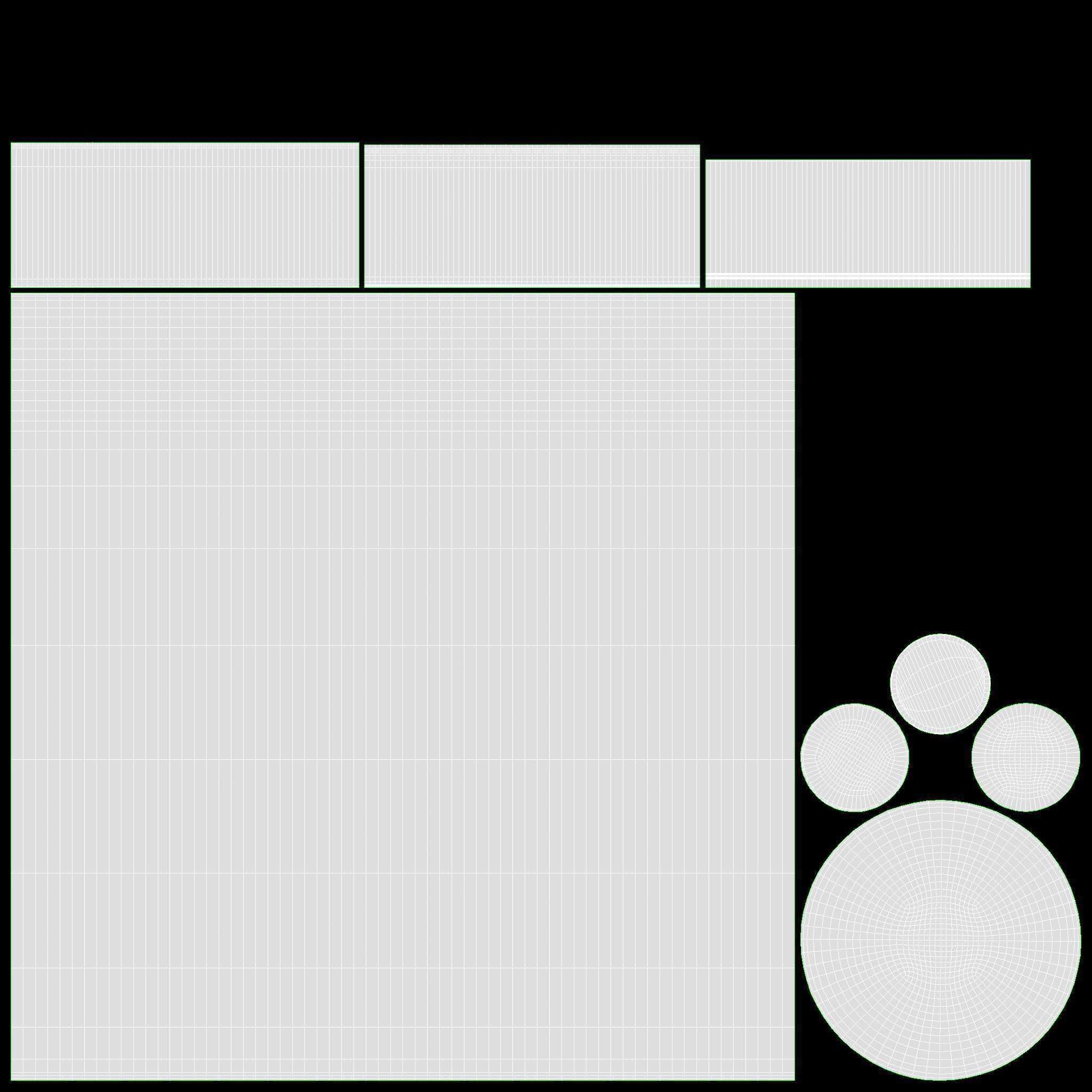 Cosmetics bottle mockup 03 3D model_7