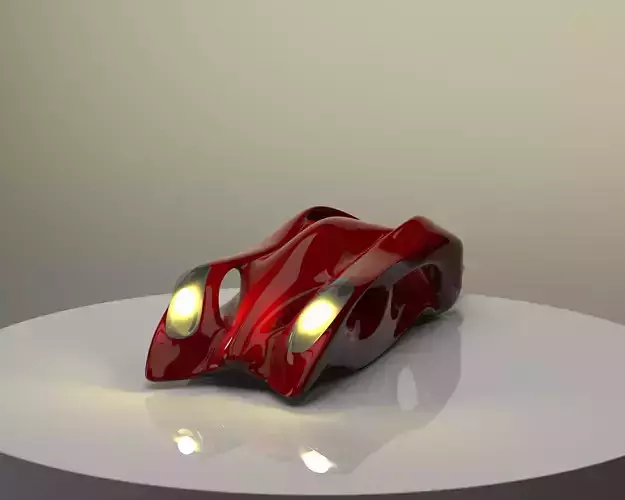 Sub D car Free 3D model