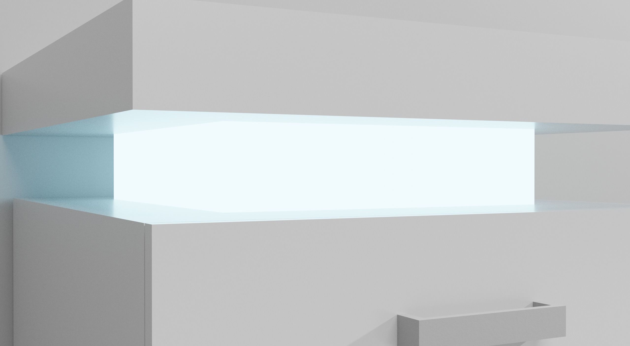 Night Table Low-poly Low-poly 3D model_3