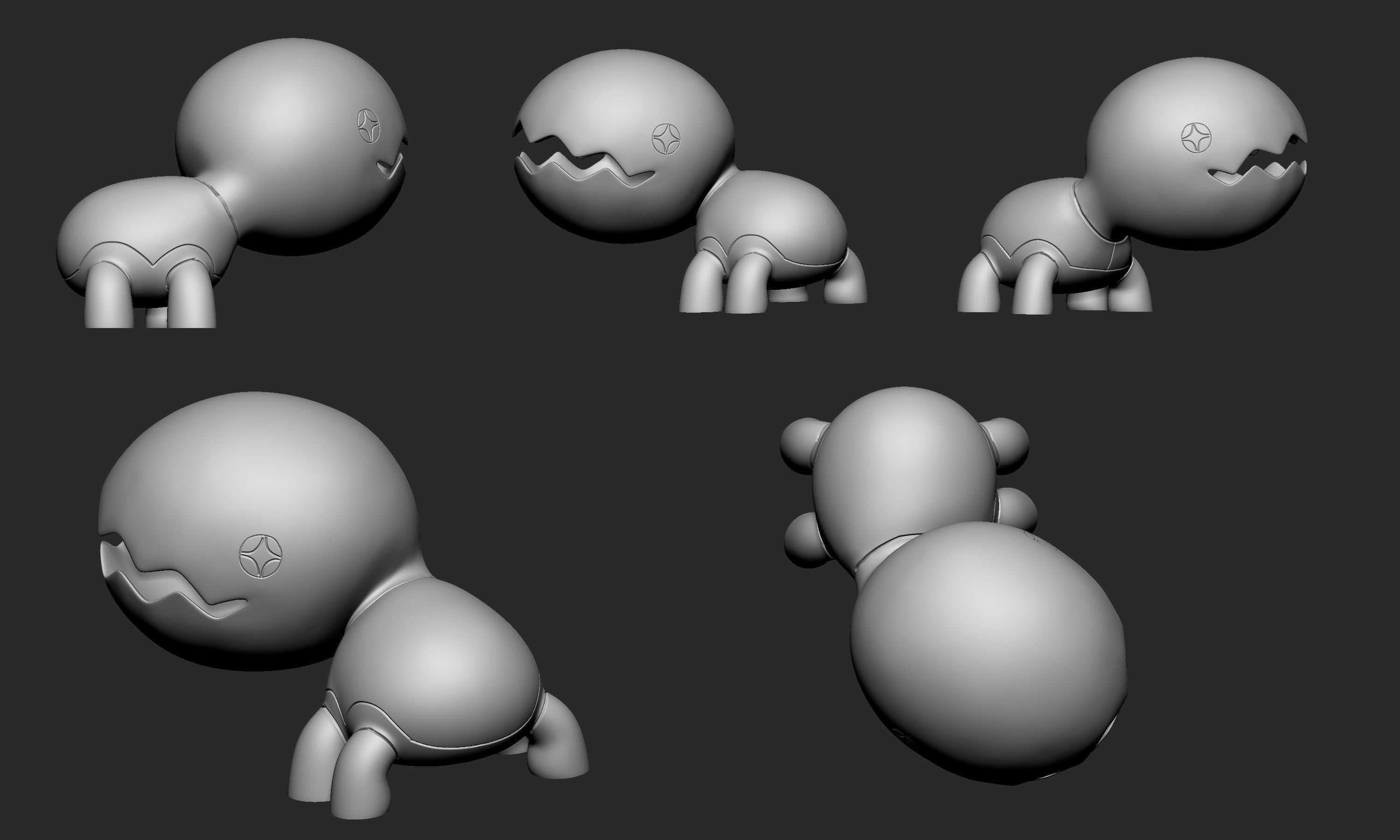 Pokemon - Trapinch Vibrava and Flygon 3D print model_3