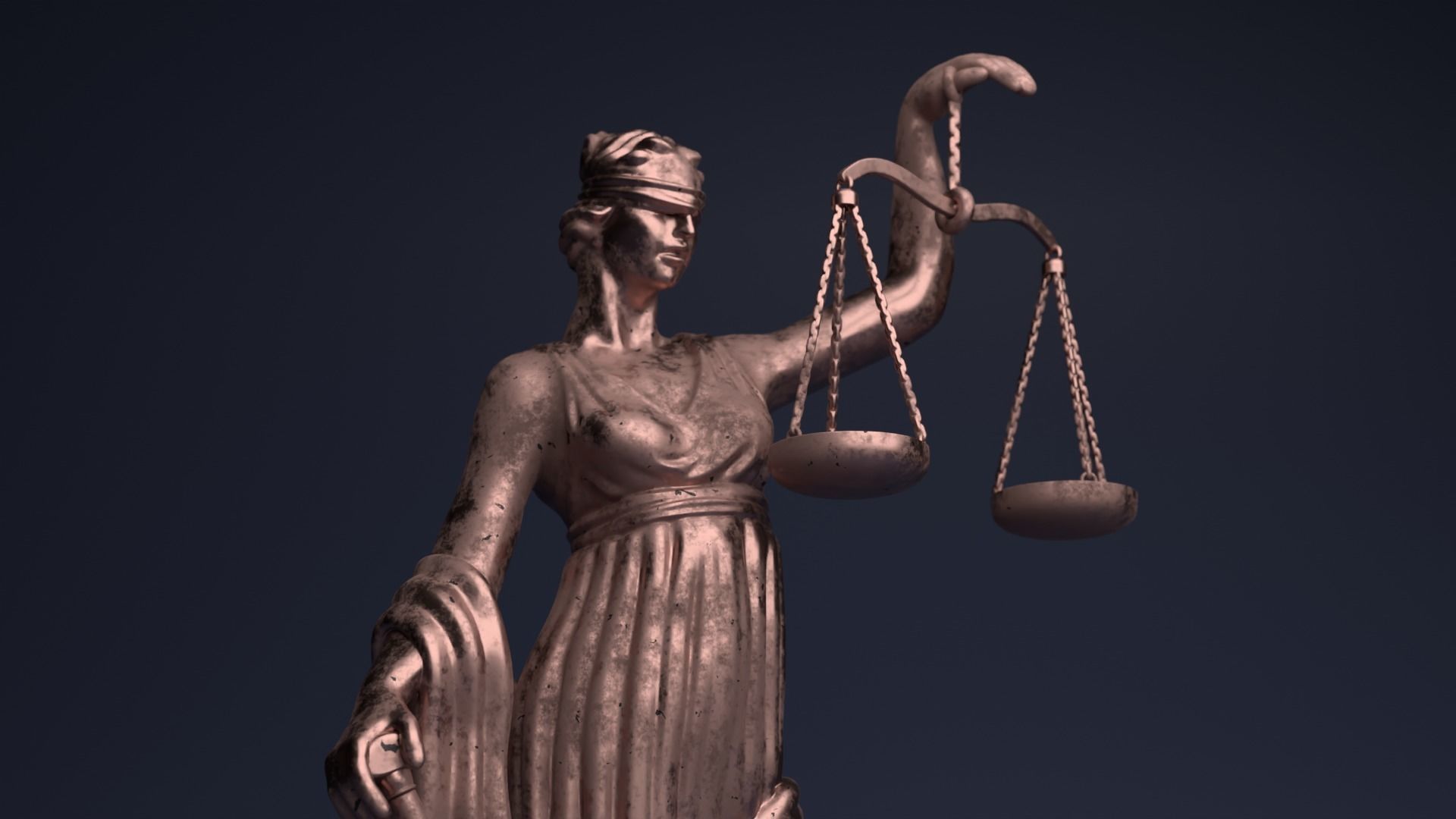 Lady Of Justice 3D model_1