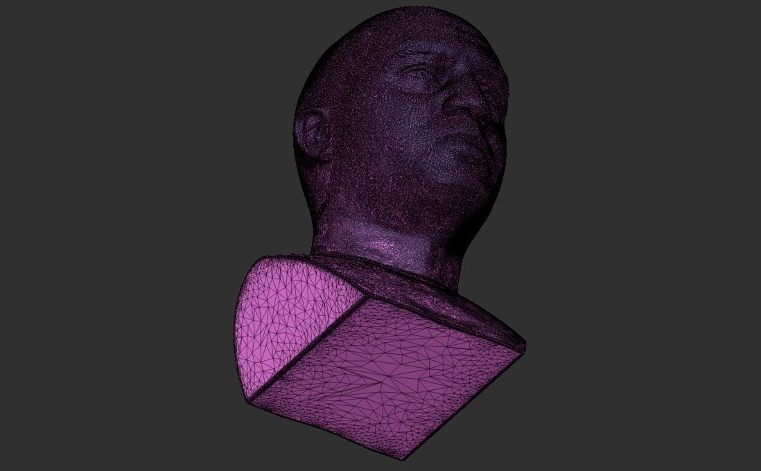 Joe Rogan bust for 3D printing 3D print model_30