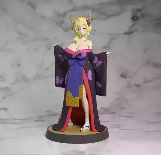 Lucoa from Miss Kobayashis Dragon Maid 3D print model