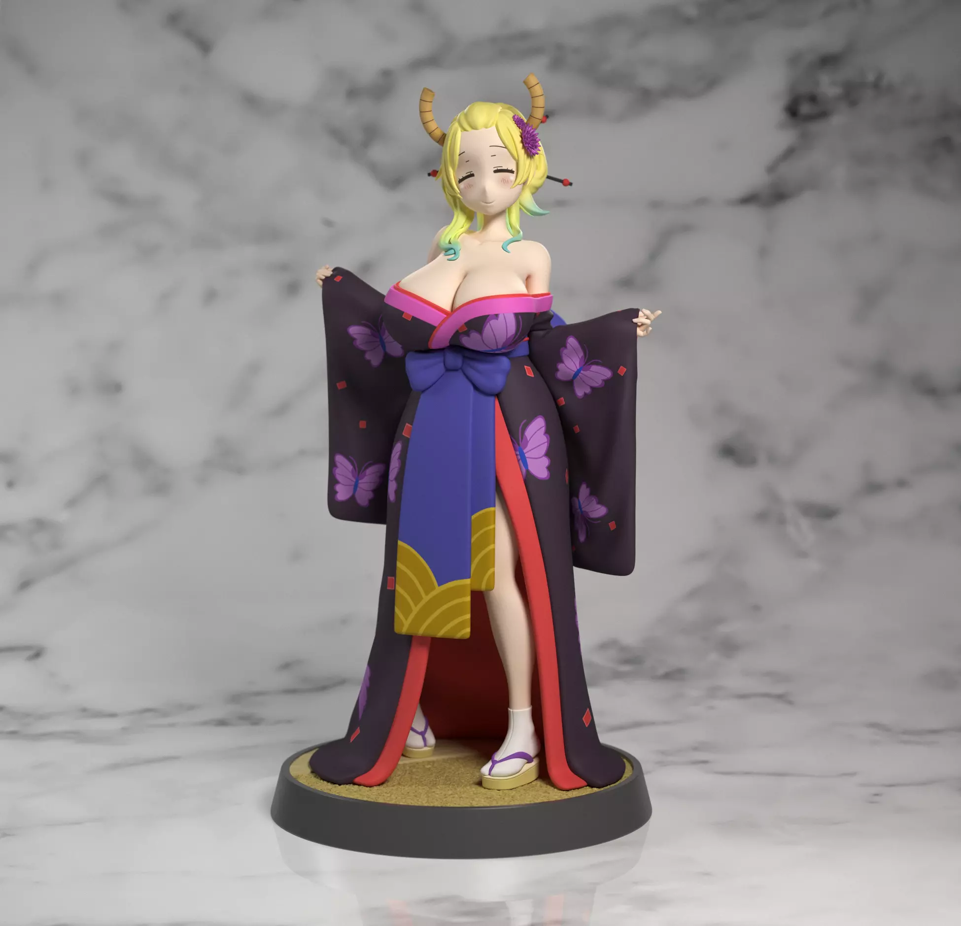 Lucoa from Miss Kobayashis Dragon Maid 3D print model