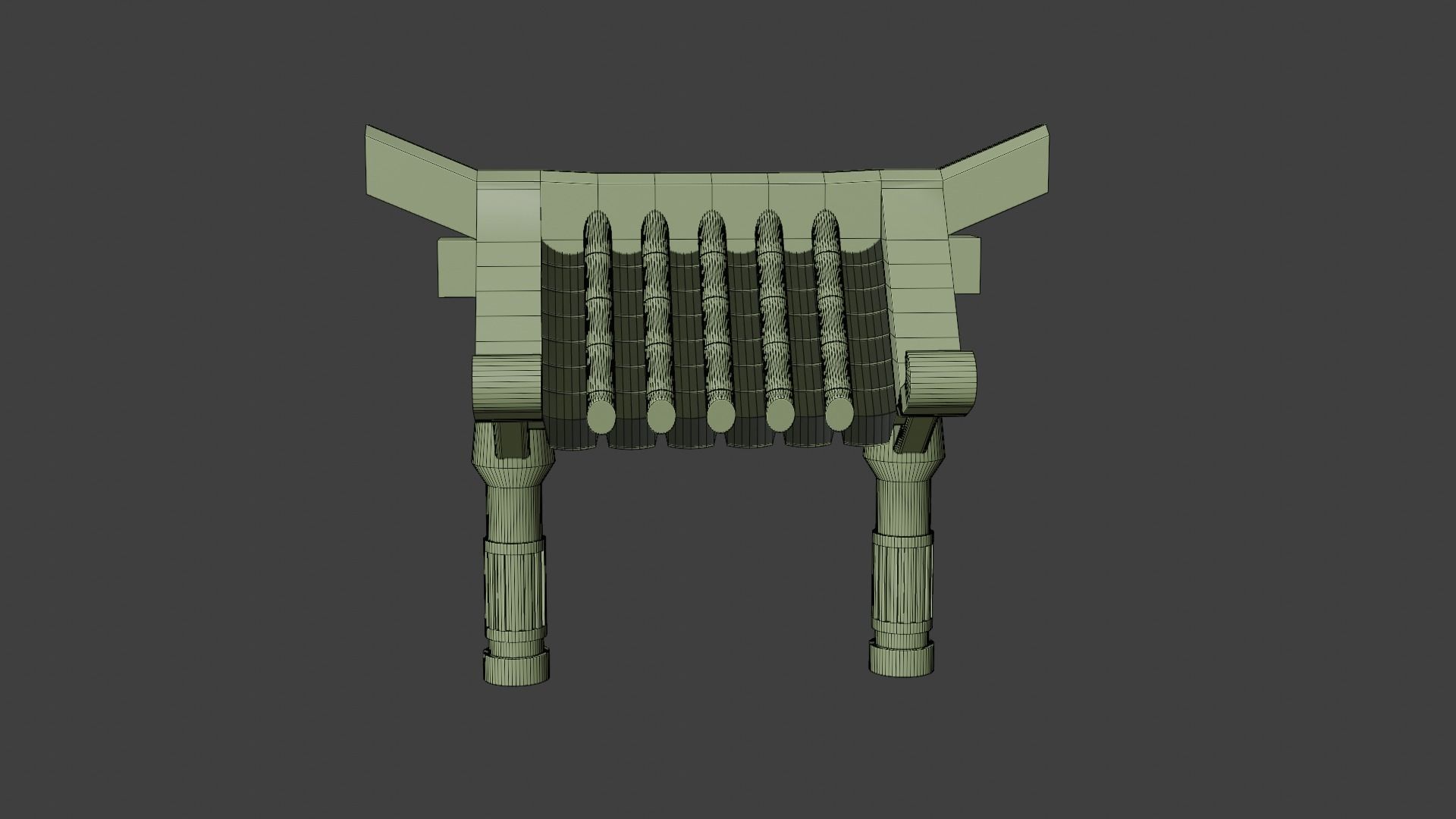 Chinese Element 3D model_5