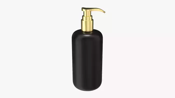 Cosmetics bottle mockup 05 3D model