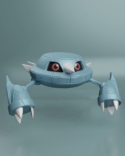 Pokemon - Metang 3D print model