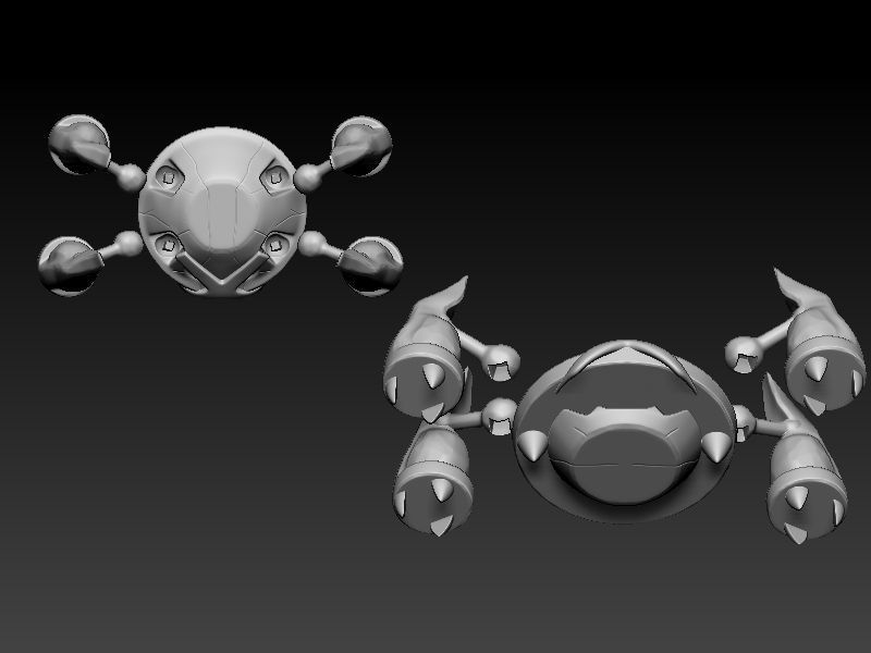 Pokemon - Metagross 3D print model_5