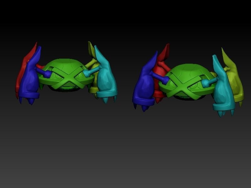 Pokemon - Metagross 3D print model_6
