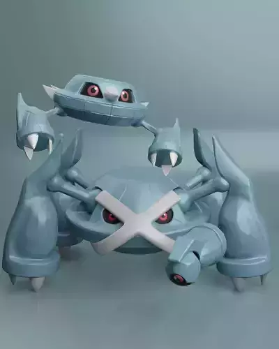 Pokemon - Beldum Metang and Metagross