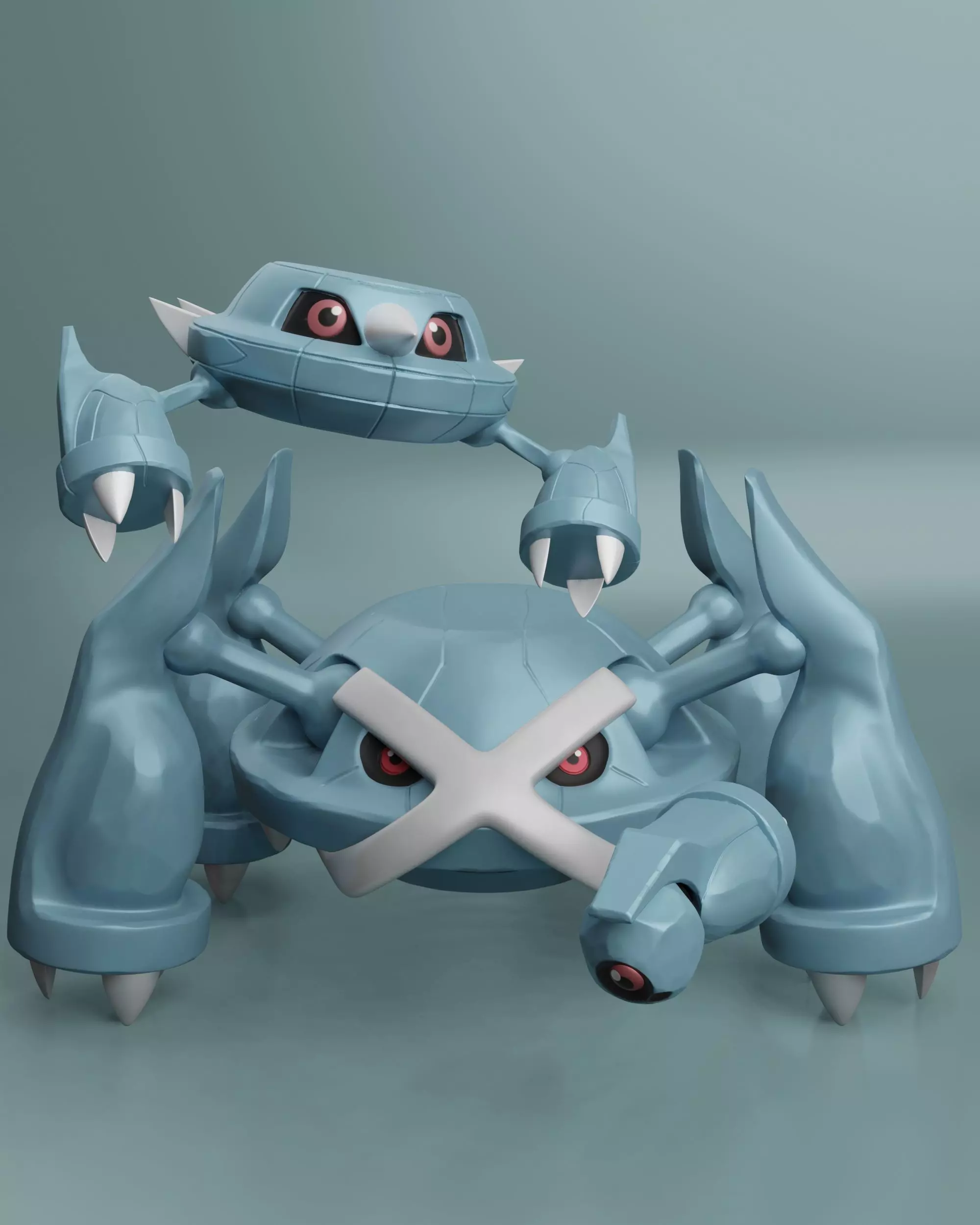 Pokemon - Beldum Metang and Metagross 3D print model_0