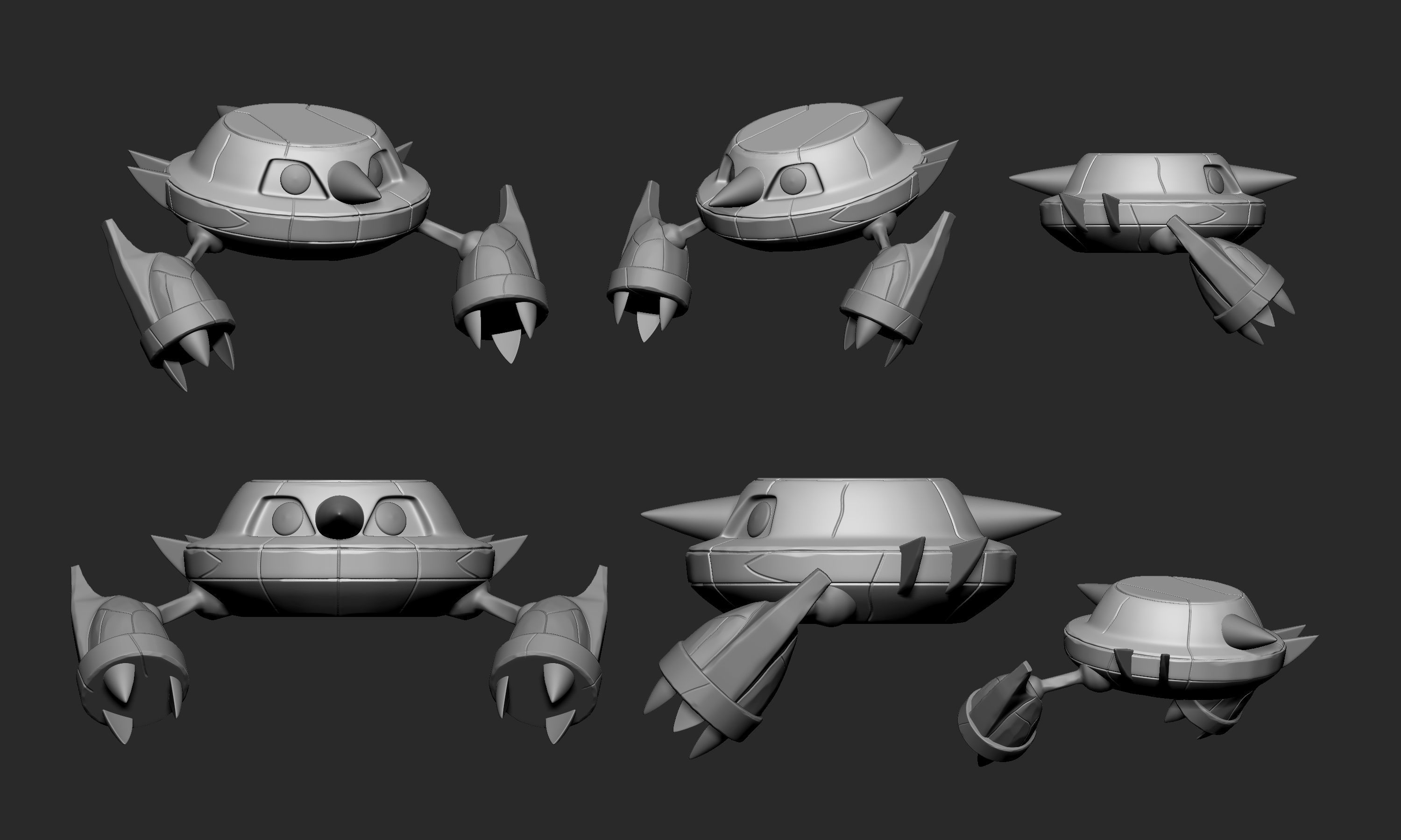 Pokemon - Beldum Metang and Metagross 3D print model_4