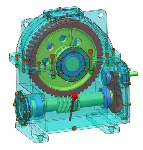Gearbox gear wheel