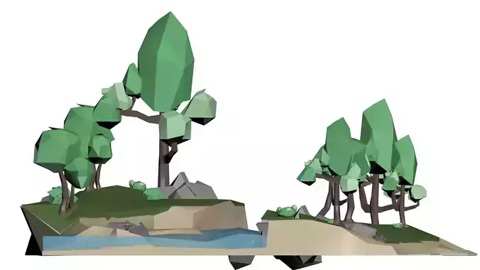 Simple LowPoly Landscape