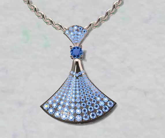 3p pendant 3D print model_0