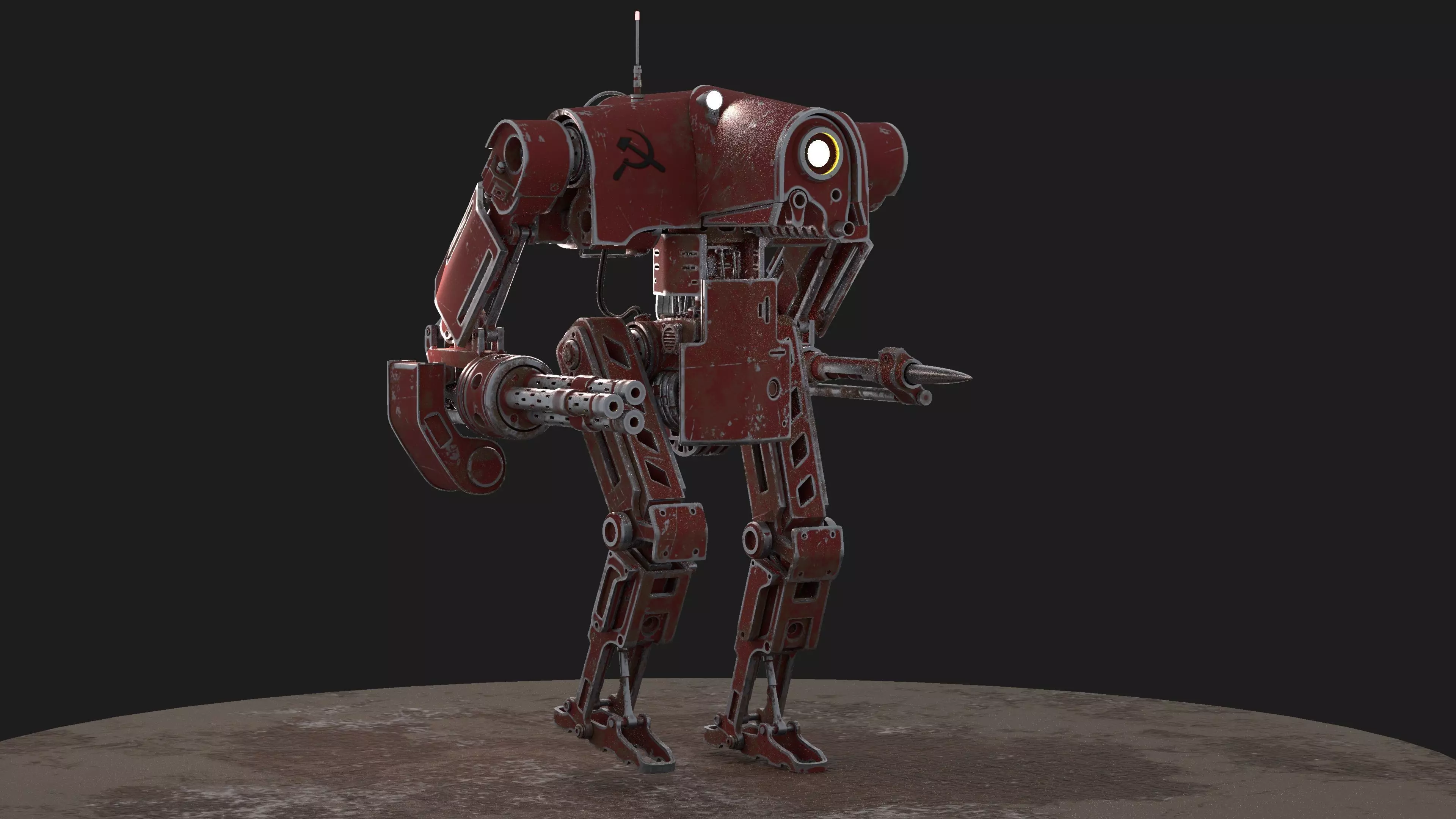 Mech Guard Free 3D model