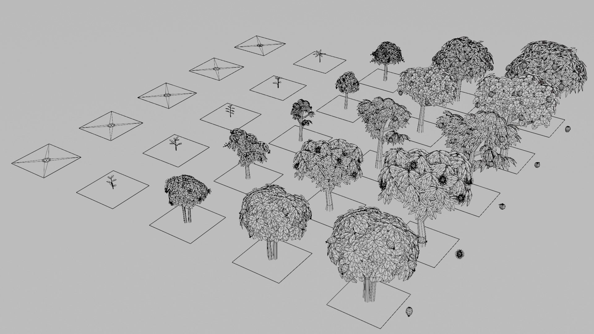 Fruit Farm Pack Low-poly 3D model_24