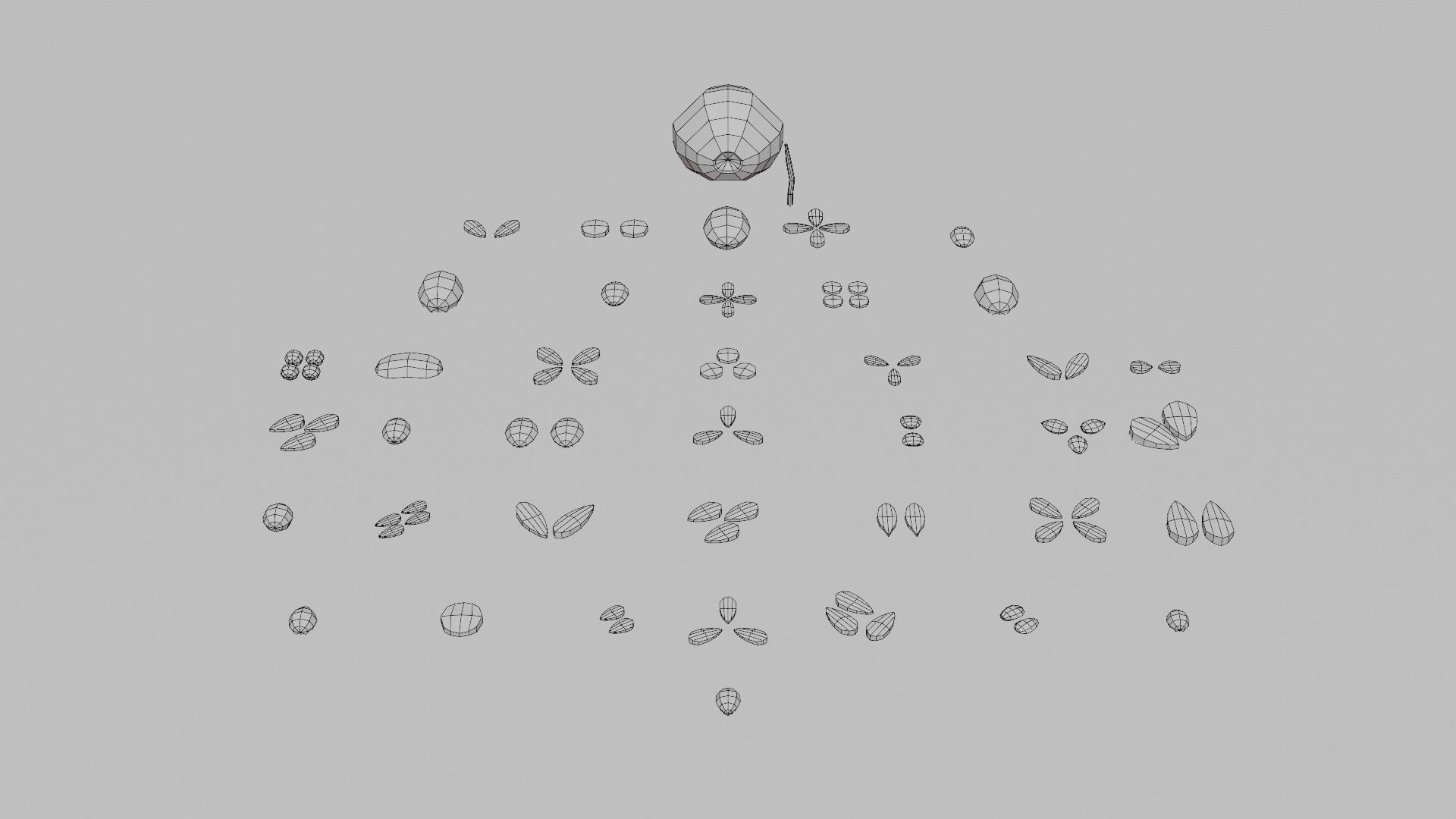 Fruit Farm Pack Low-poly 3D model_38