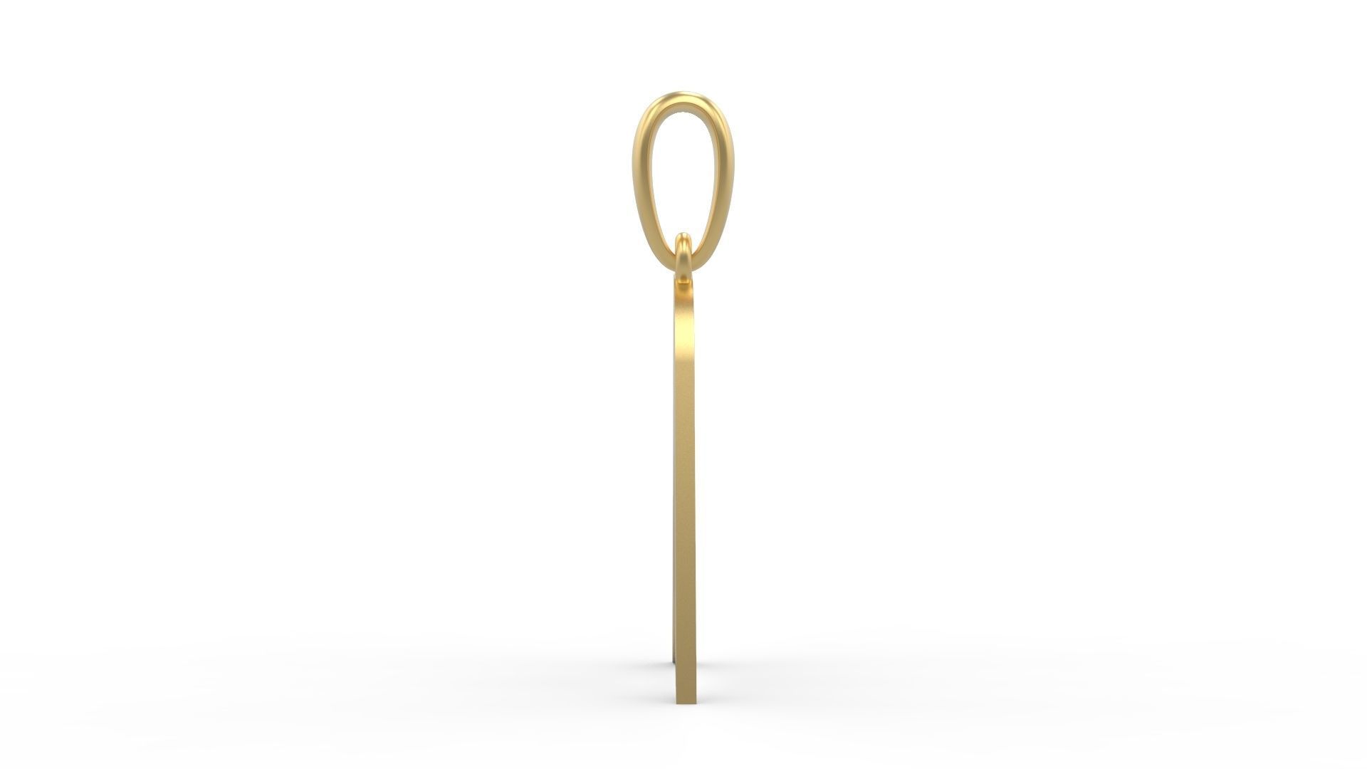 Initial Letters Pendant BATTLE ROYALE A 3D print model_2