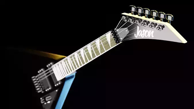 V Style Electric Guitar