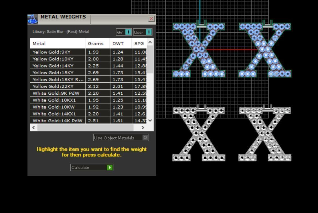 Alphabet letter Pendant  JUST STL 3D model_35