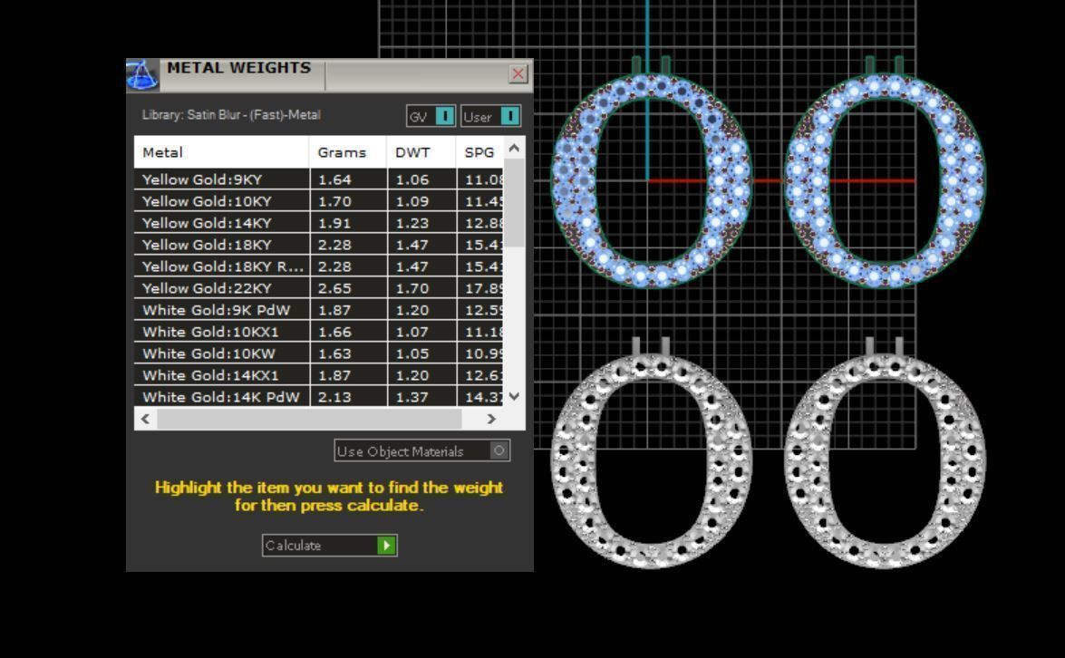 Alphabet letter Pendant  JUST STL 3D model_27