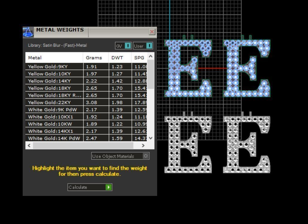 Alphabet letter Pendant  JUST STL 3D model_17