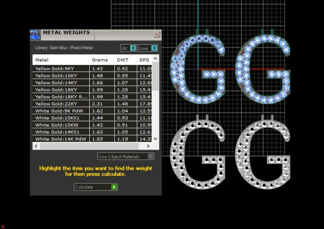 Alphabet letter Pendant  JUST STL 3D model_20